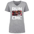 Christian McCaffrey Women's V-Neck T-Shirt | 500 LEVEL