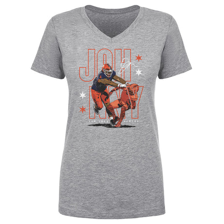 Jer'Zhan Newton Women's V-Neck T-Shirt | 500 LEVEL