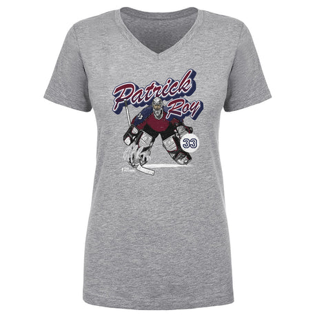Patrick Roy Women's V-Neck T-Shirt | 500 LEVEL