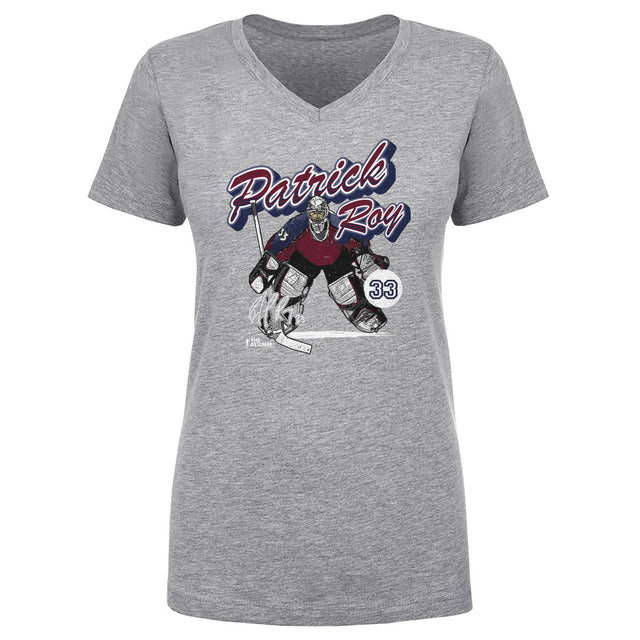 Patrick Roy Women's V-Neck T-Shirt | 500 LEVEL