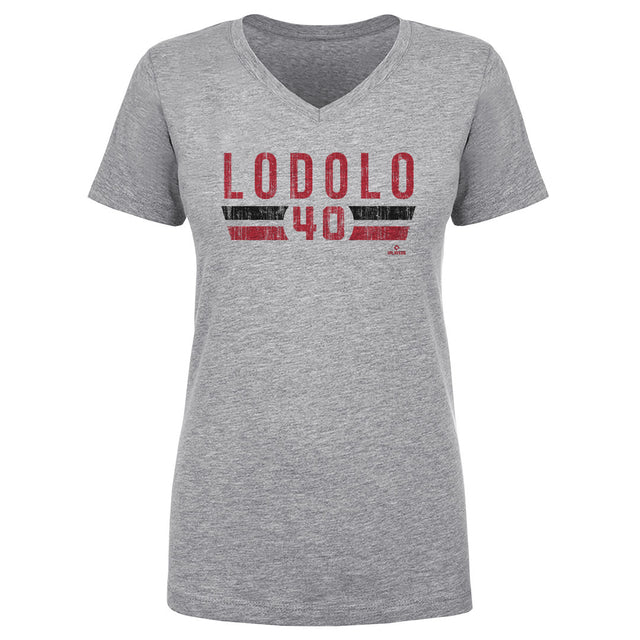 Nick Lodolo Women's V-Neck T-Shirt | 500 LEVEL