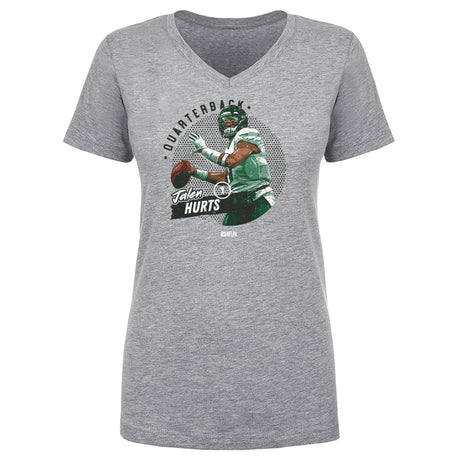 Jalen Hurts Women's V-Neck T-Shirt | 500 LEVEL