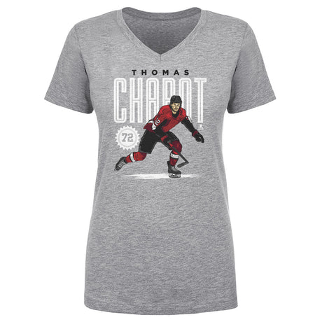 Thomas Chabot Women's V-Neck T-Shirt | 500 LEVEL