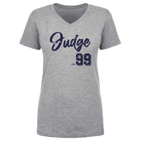 Aaron Judge Women's V-Neck T-Shirt | 500 LEVEL