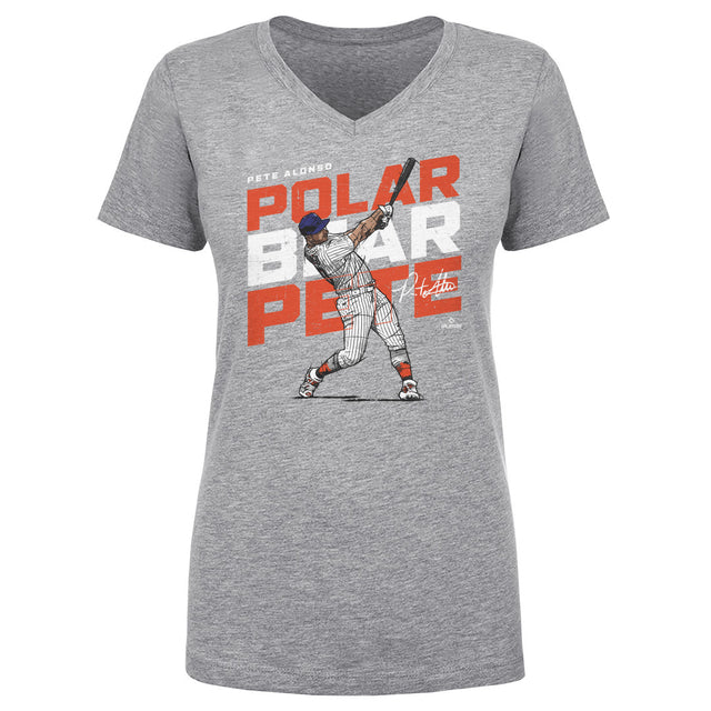 Pete Alonso Women's V-Neck T-Shirt | 500 LEVEL