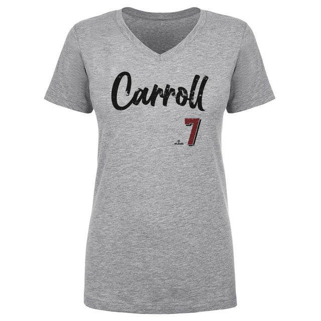 Corbin Carroll Women's V-Neck T-Shirt | 500 LEVEL