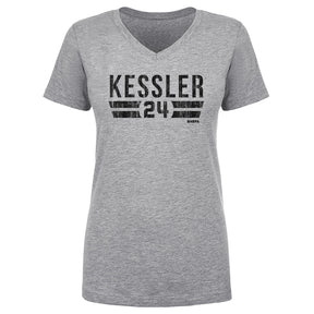 Walker Kessler Women's V-Neck T-Shirt | 500 LEVEL
