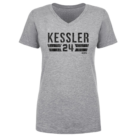 Walker Kessler Women's V-Neck T-Shirt | 500 LEVEL