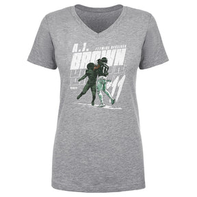 A.J. Brown Women's V-Neck T-Shirt | 500 LEVEL