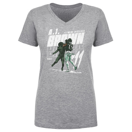 A.J. Brown Women's V-Neck T-Shirt | 500 LEVEL