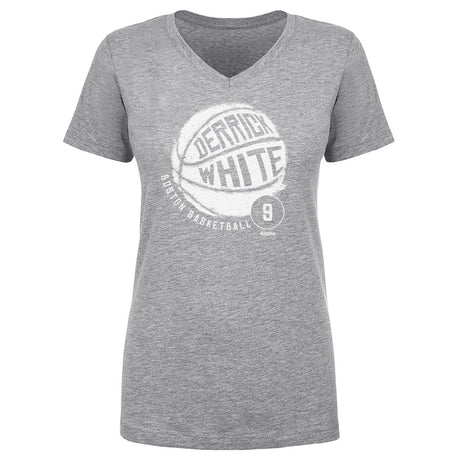 Derrick White Women's V-Neck T-Shirt | 500 LEVEL