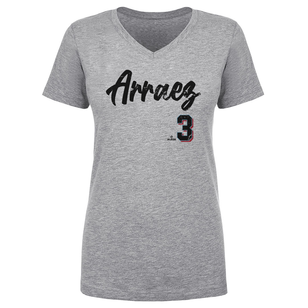 Luis Arraez Women&#39;s V-Neck T-Shirt | 500 LEVEL