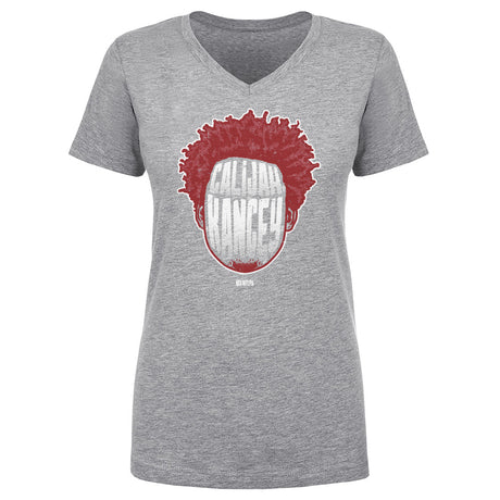 Calijah Kancey Women's V-Neck T-Shirt | 500 LEVEL