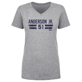 Will Anderson Jr. Women's V-Neck T-Shirt | 500 LEVEL