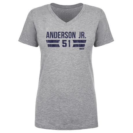 Will Anderson Jr. Women's V-Neck T-Shirt | 500 LEVEL