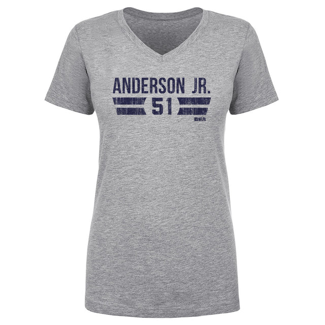 Will Anderson Jr. Women's V-Neck T-Shirt | 500 LEVEL