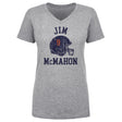 Jim McMahon Women's V-Neck T-Shirt | 500 LEVEL