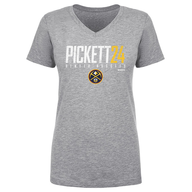 Jalen Pickett Women's V-Neck T-Shirt | 500 LEVEL