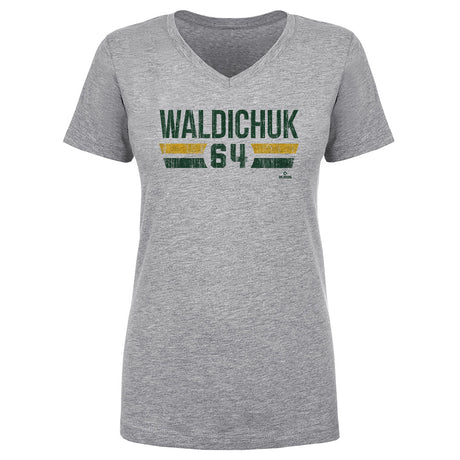 Ken Waldichuk Women's V-Neck T-Shirt | 500 LEVEL