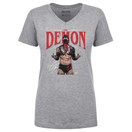Finn Balor Women's V-Neck T-Shirt | 500 LEVEL