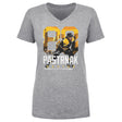 David Pastrnak Women's V-Neck T-Shirt | 500 LEVEL