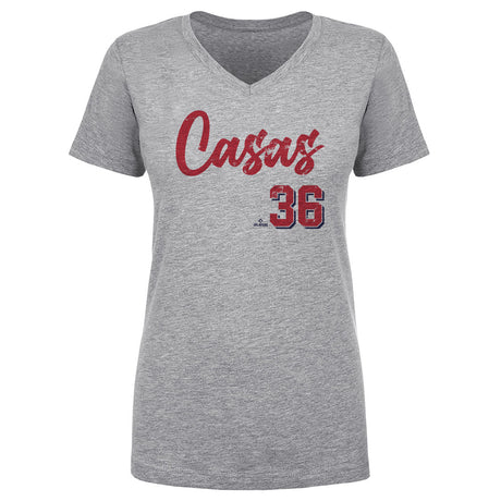 Triston Casas Women's V-Neck T-Shirt | 500 LEVEL