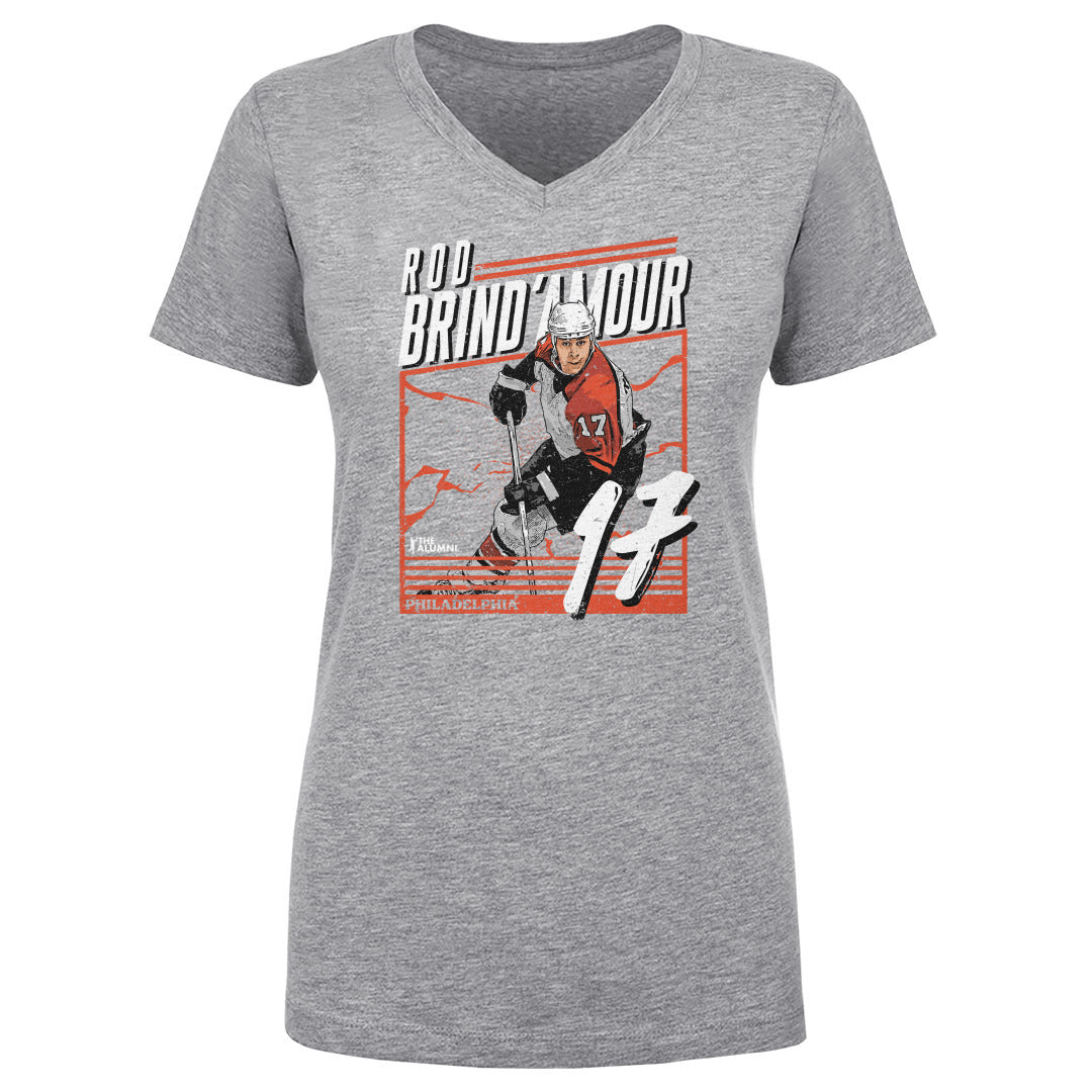 Rod Brind'Amour Women's V-Neck T-Shirt | 500 LEVEL