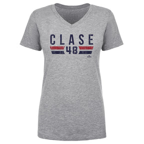 Emmanuel Clase Women's V-Neck T-Shirt | 500 LEVEL