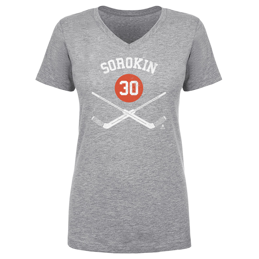 Ilya Sorokin Women&#39;s V-Neck T-Shirt | 500 LEVEL