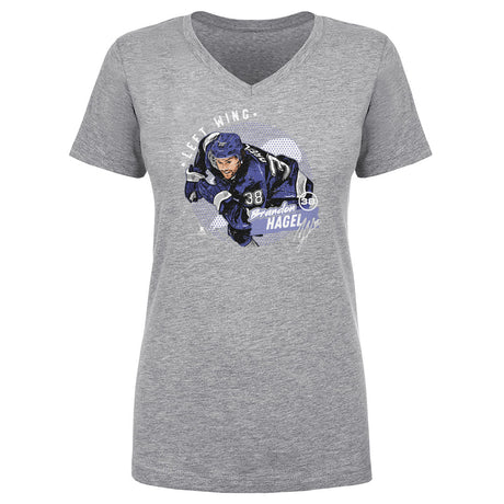 Brandon Hagel Women's V-Neck T-Shirt | 500 LEVEL