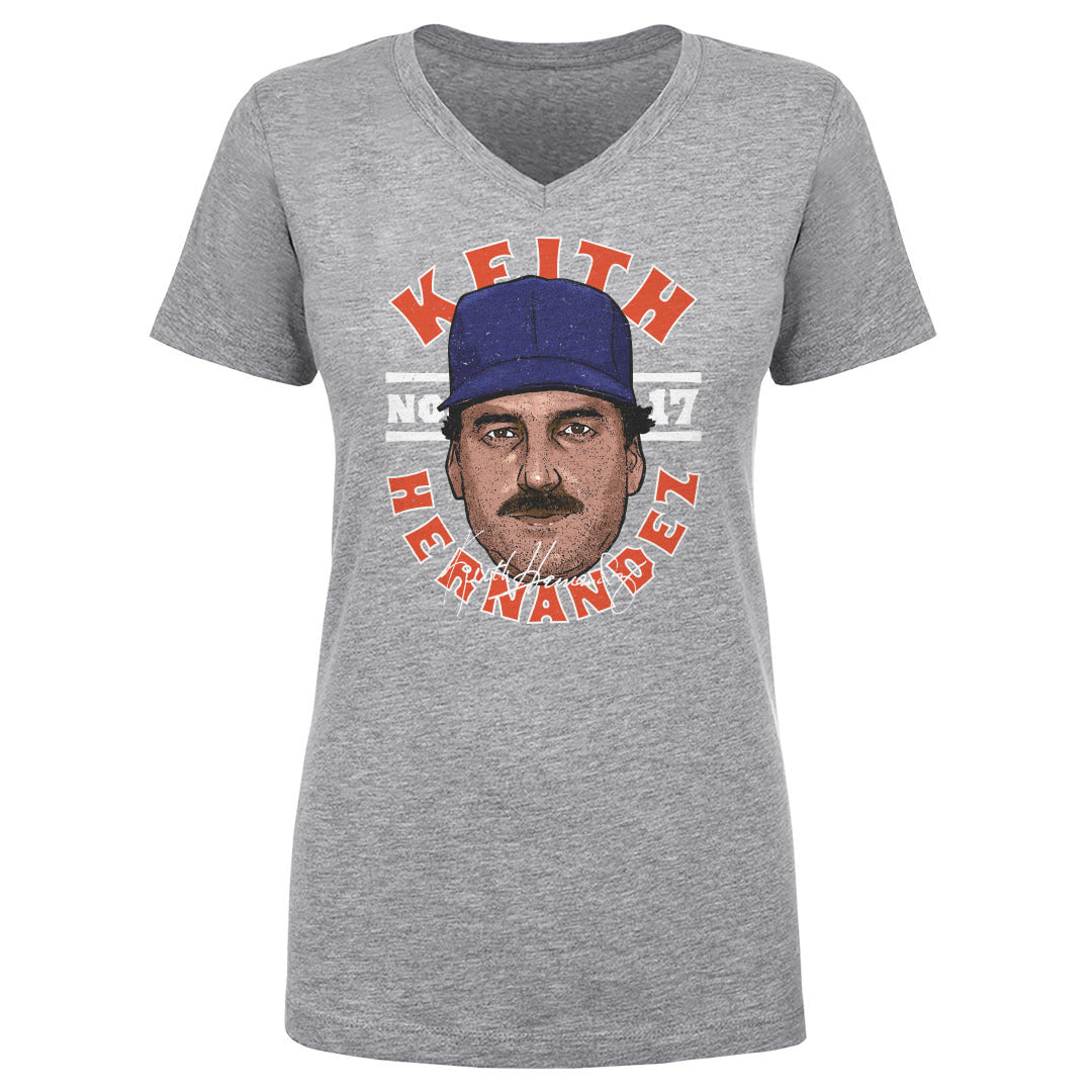 Keith Hernandez Women's V-Neck T-Shirt | 500 LEVEL