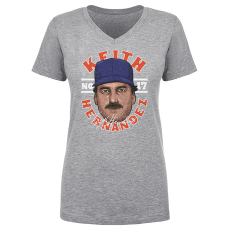 Keith Hernandez Women's V-Neck T-Shirt | 500 LEVEL