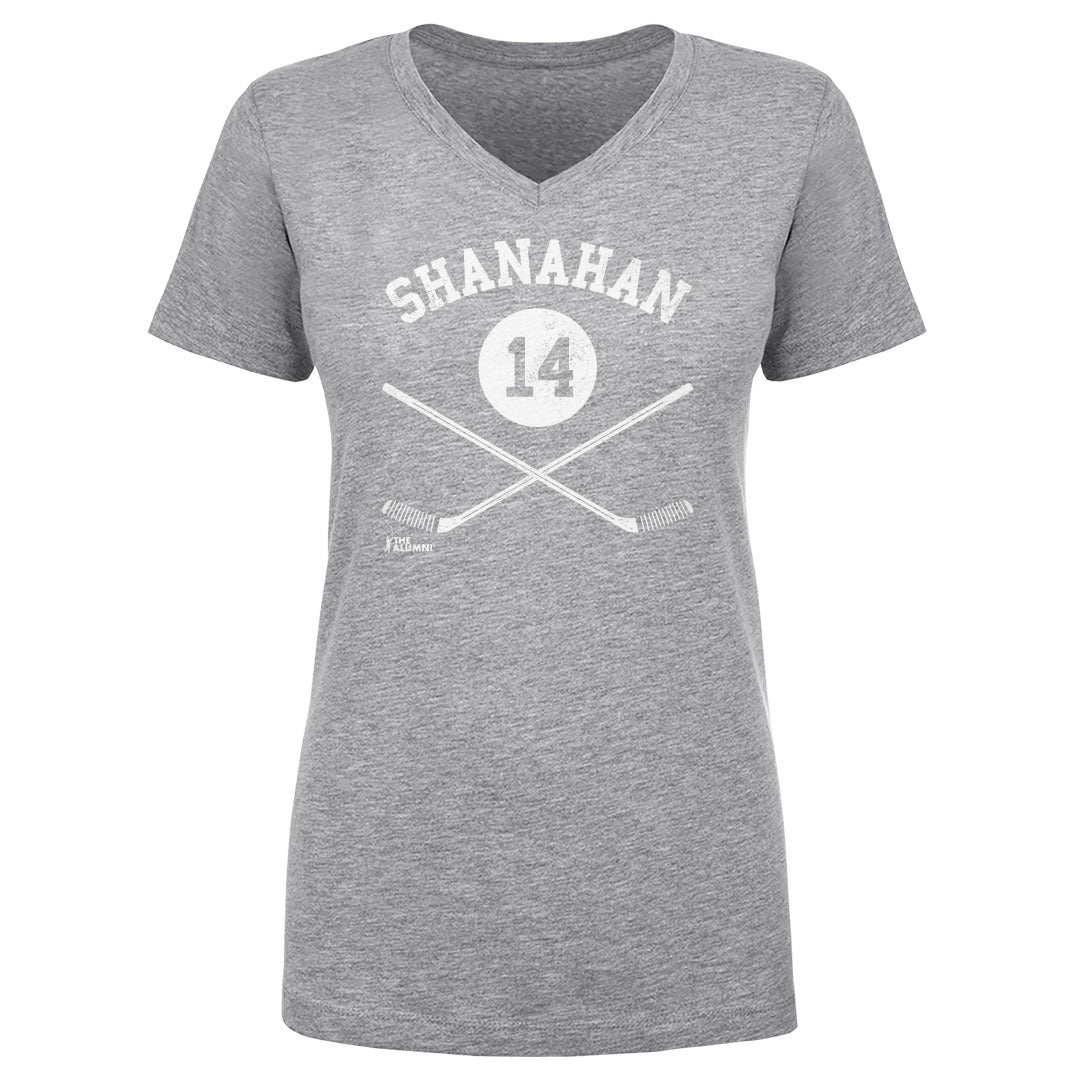 Brendan Shanahan Women's V-Neck T-Shirt | 500 LEVEL