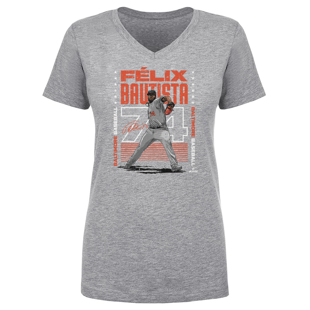 Felix Bautista Women's V-Neck T-Shirt | 500 LEVEL