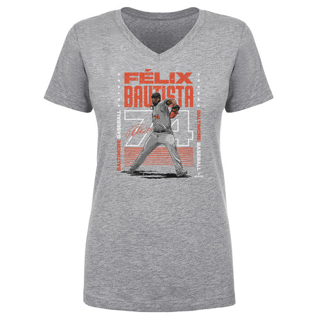 Felix Bautista Women's V-Neck T-Shirt | 500 LEVEL