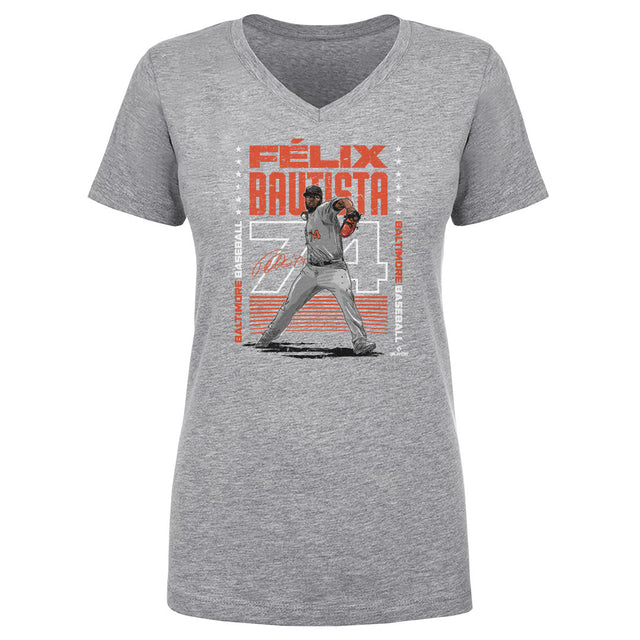 Felix Bautista Women's V-Neck T-Shirt | 500 LEVEL