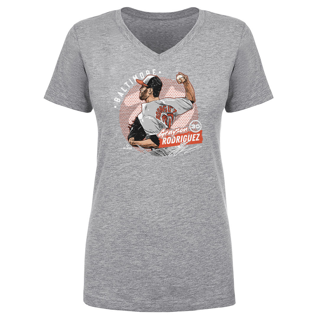 Grayson Rodriguez Women's V-Neck T-Shirt | 500 LEVEL