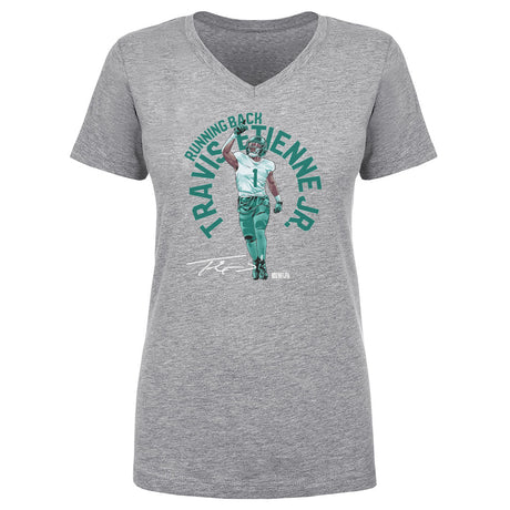 Travis Etienne Women's V-Neck T-Shirt | 500 LEVEL