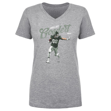 Dallas Goedert Women's V-Neck T-Shirt | 500 LEVEL