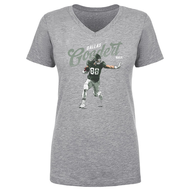 Dallas Goedert Women's V-Neck T-Shirt | 500 LEVEL