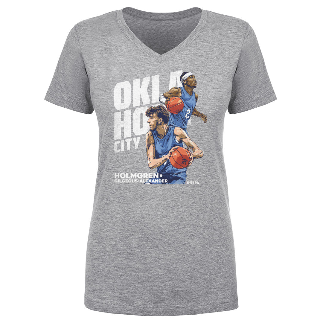 Chet Holmgren Women's V-Neck T-Shirt | 500 LEVEL