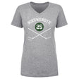 Joe Nieuwendyk Women's V-Neck T-Shirt | 500 LEVEL