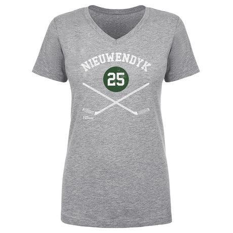 Joe Nieuwendyk Women's V-Neck T-Shirt | 500 LEVEL