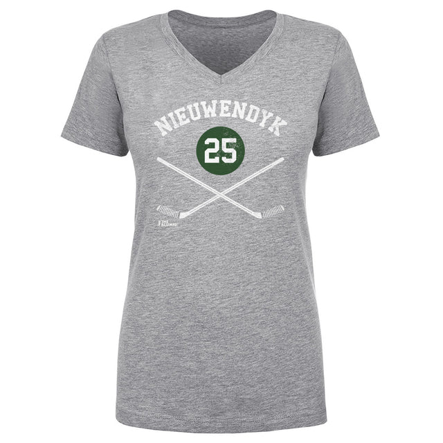Joe Nieuwendyk Women's V-Neck T-Shirt | 500 LEVEL