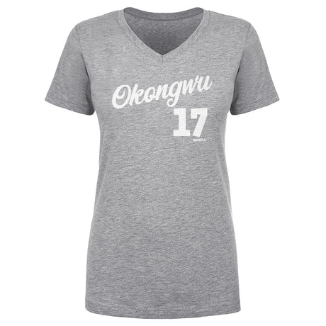 Onyeka Okongwu Women's V-Neck T-Shirt | 500 LEVEL