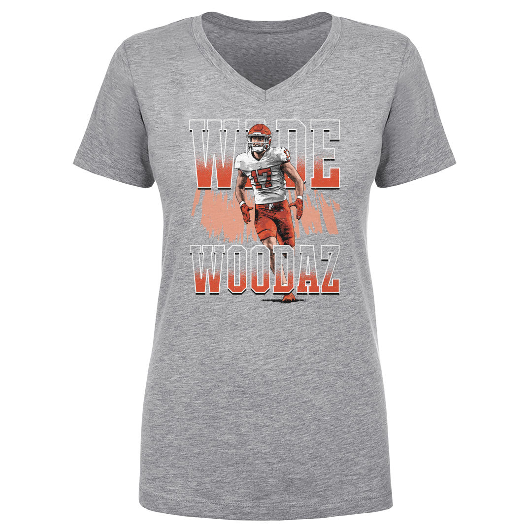 Wade Woodaz Women's V-Neck T-Shirt | 500 LEVEL