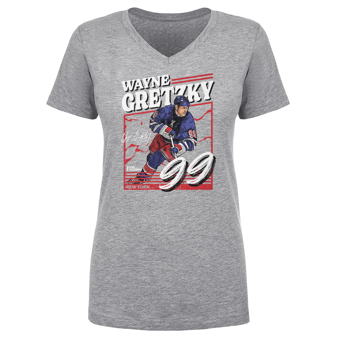 Wayne Gretzky Women's V-Neck T-Shirt | 500 LEVEL