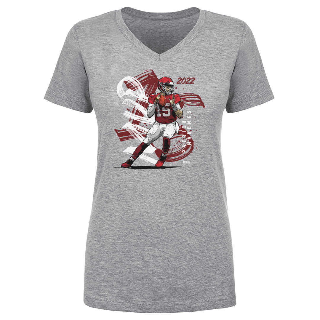 Patrick Mahomes Women's V-Neck T-Shirt | 500 LEVEL