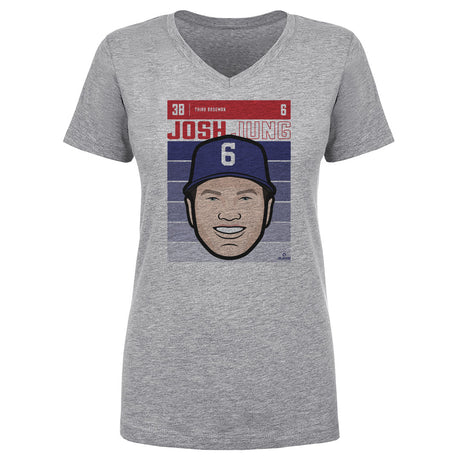Josh Jung Women's V-Neck T-Shirt | 500 LEVEL