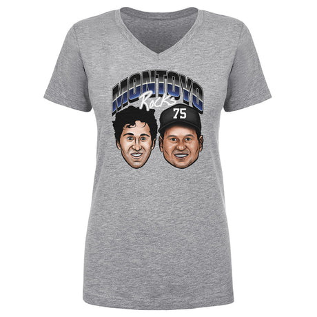 Charlie Montoyo Women's V-Neck T-Shirt | 500 LEVEL